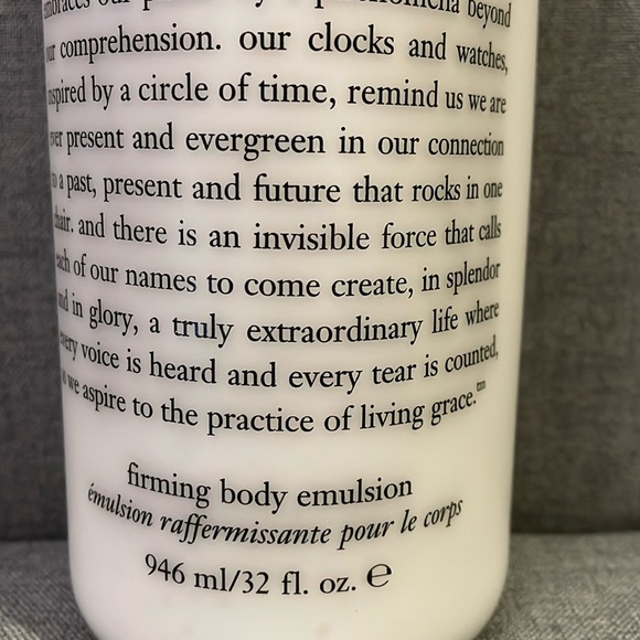 Philosophy Living Grace Firming Body Emulsion NEW - Picture 3 of 5